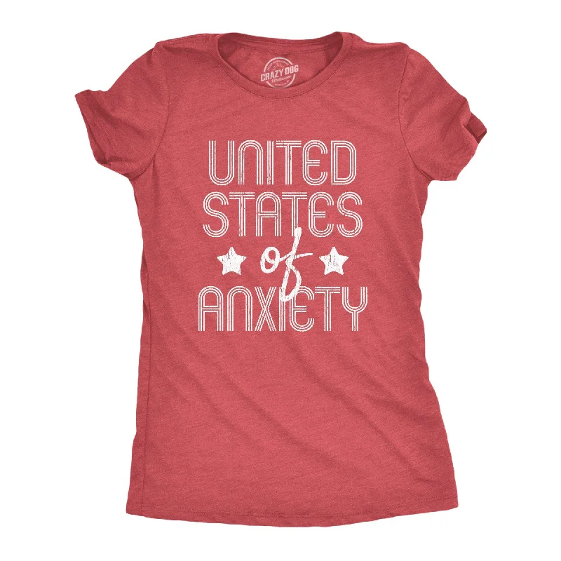 90s Graphic T-shirt-United States Of Anxiety Women's T Shirt