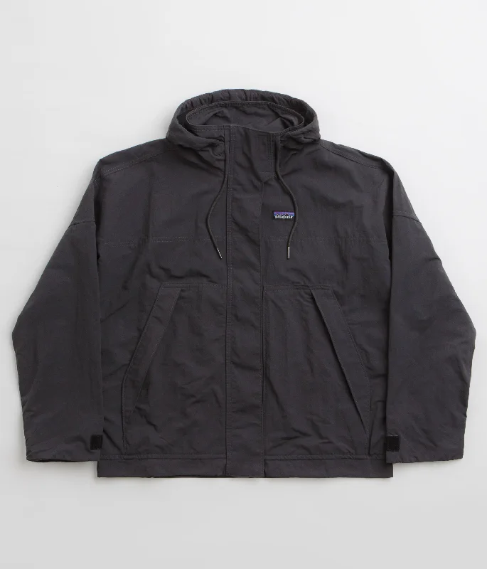 Durable Field Jacket-Patagonia Womens Skysail Jacket - Ink Black