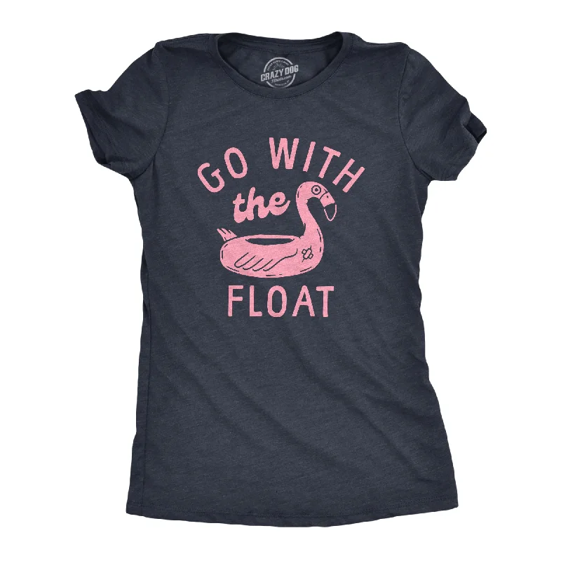 Athletic Fit T-shirt-Go With The Float Women's T Shirt