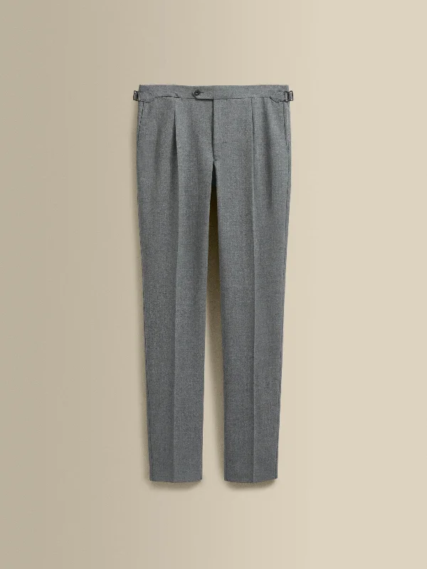 Custom Name Pants-Wool Single Pleat Tailored Trousers