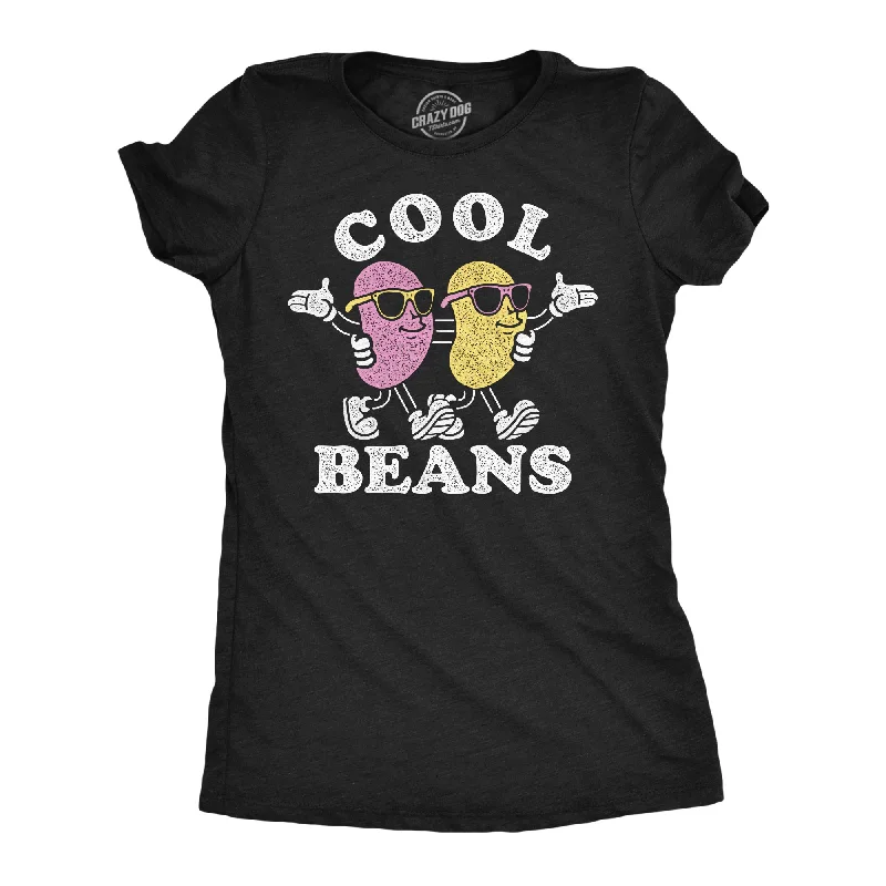 Black And White T-shirt-Cool Beans Women's T Shirt