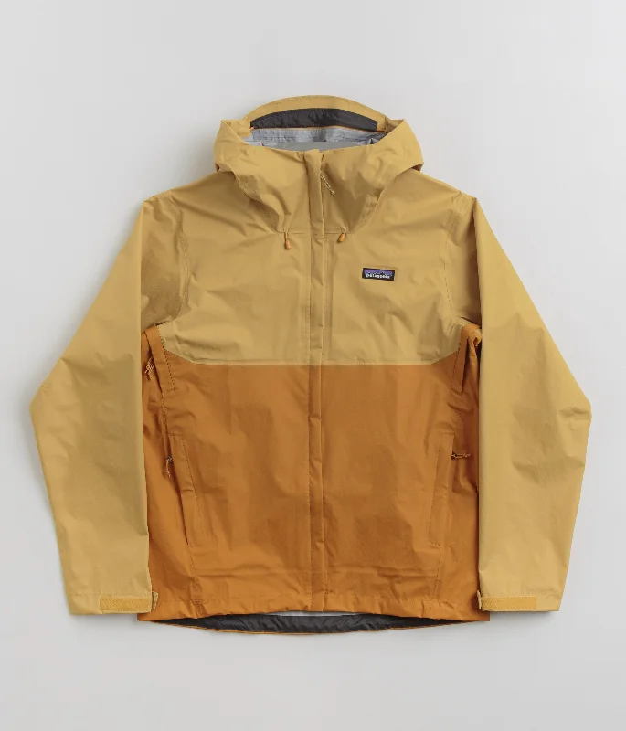 Cozy Fleece Jacket-Patagonia Torrentshell 3L Jacket - Golden Caramel