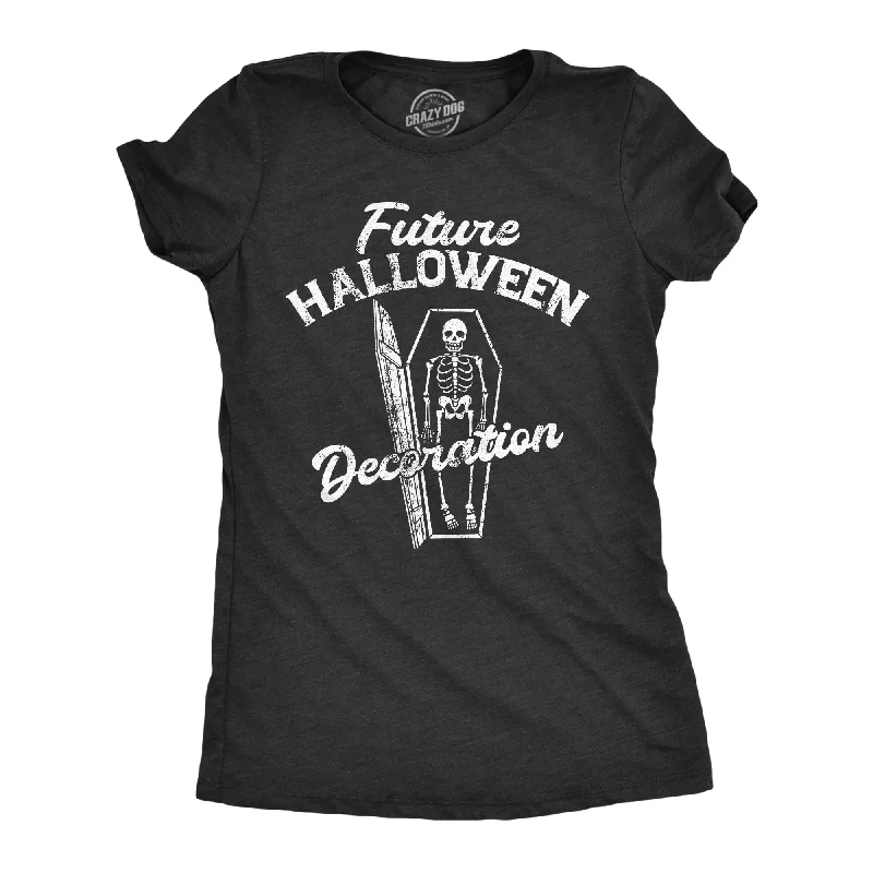 Boho Style T-shirt-Future Halloween Decoration Women's T Shirt