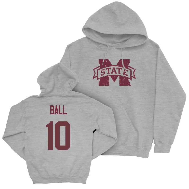 Travel-ready Hoodie-Sport Grey Football Classic Hoodie   - Cameron Ball