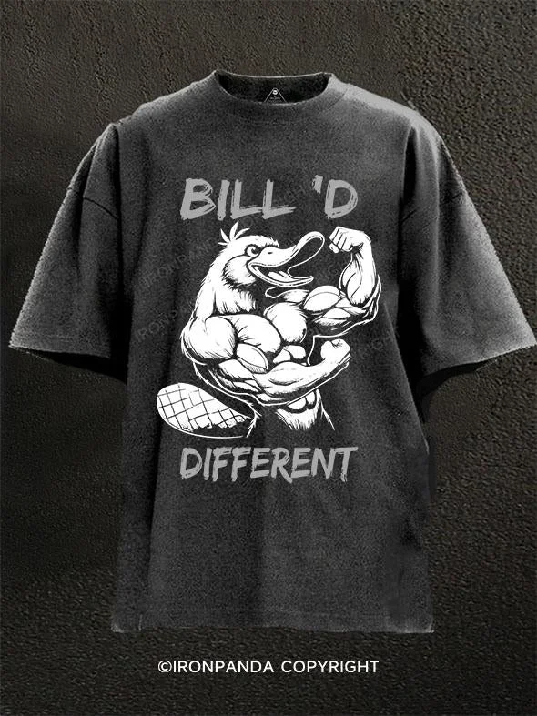 Tie-dye T-shirt-Bill’d different Washed Gym Shirt