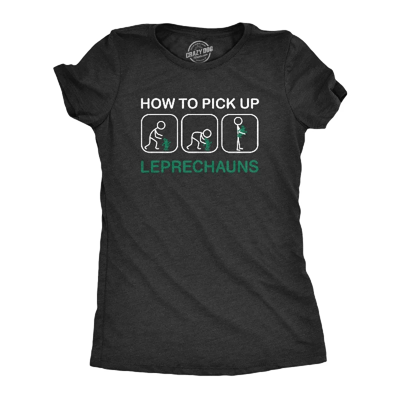 Designer T-shirt-How To Pick Up Leprechauns Women's T Shirt