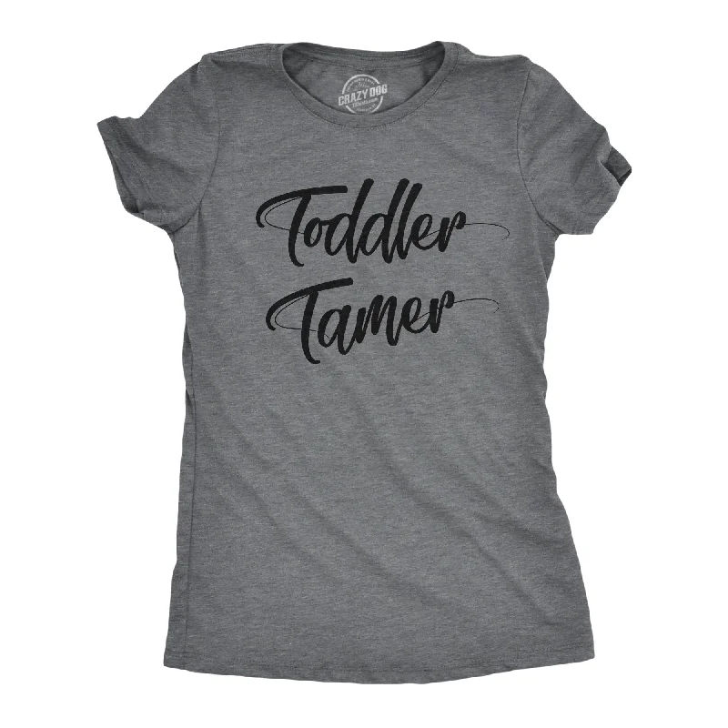 Neon Color T-shirt-Toddler Tamer Women's T Shirt