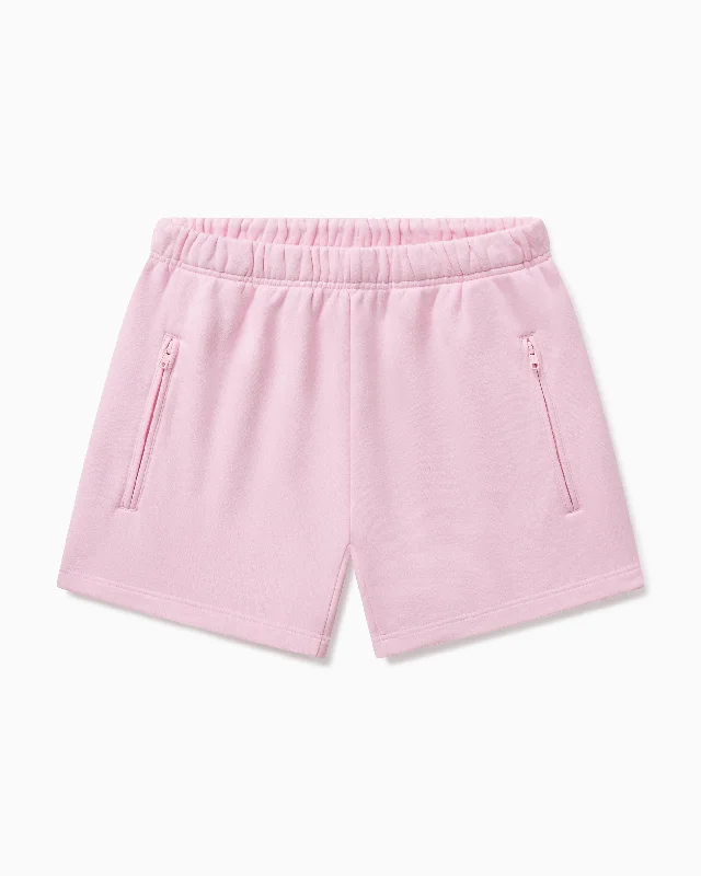 Tie-dye Graphic Shorts-Fleece Short | Orchid Pink