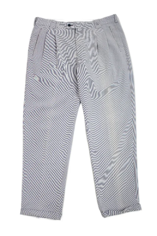 Fashionable Drawstring Pants-Valentino Sport - Seersucker Pants