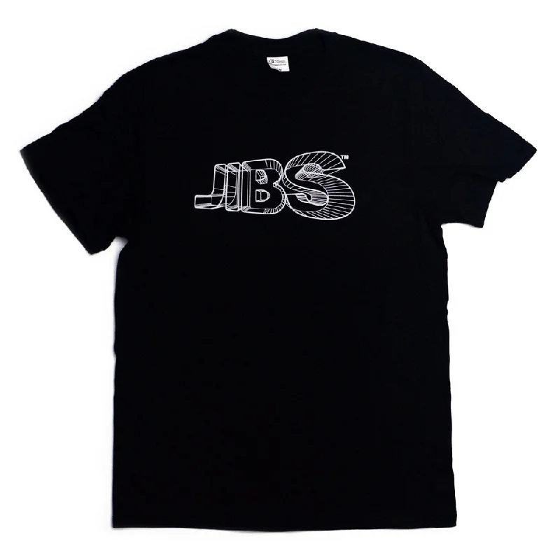 3D Graphic T-shirt-Jibs 3D Logo Youth Tee