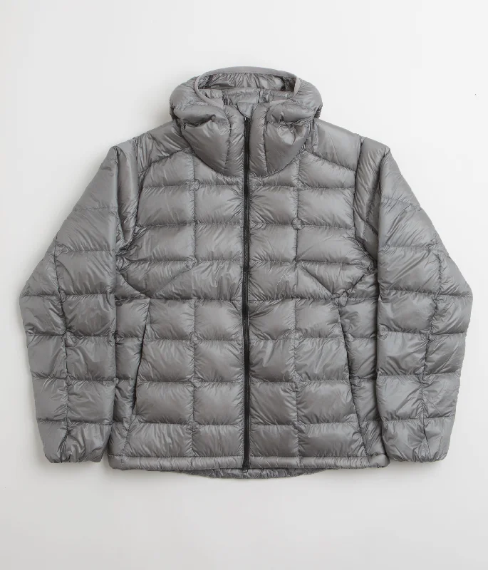 Padded Parka Jacket-Cayl Light Down 2 Jacket - Grey