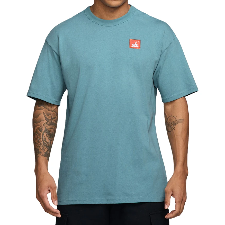 Simple Logo T-shirt-Nike SB Tee Shirt - Blue