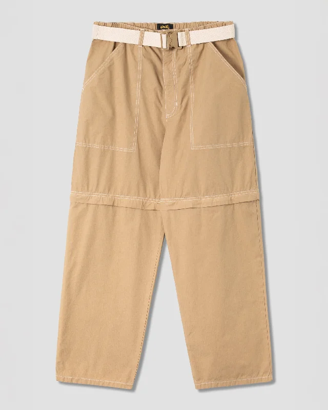 Custom Design Pants-Zip Off Pant (Khaki Ripstop)