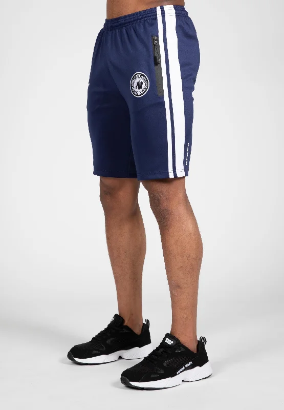 Sports Compression Shorts-Stratford Track Shorts - Navy