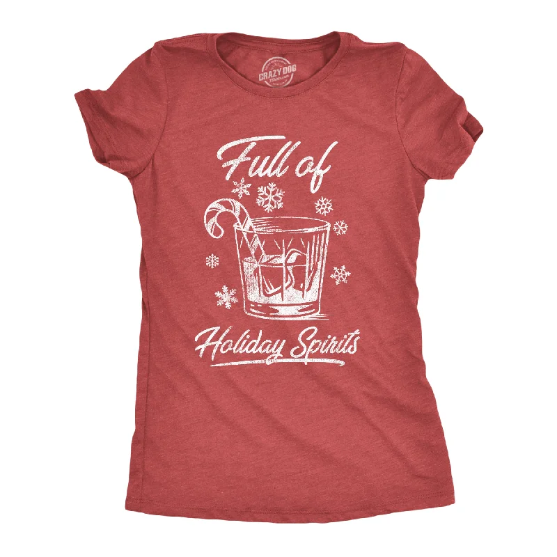 Vintage Band T-shirt-Full Of Holiday Spirits Women's T Shirt