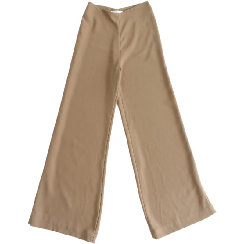 Relaxed Fit Chinos-Caitlin Crisp - Wide Leg Pant