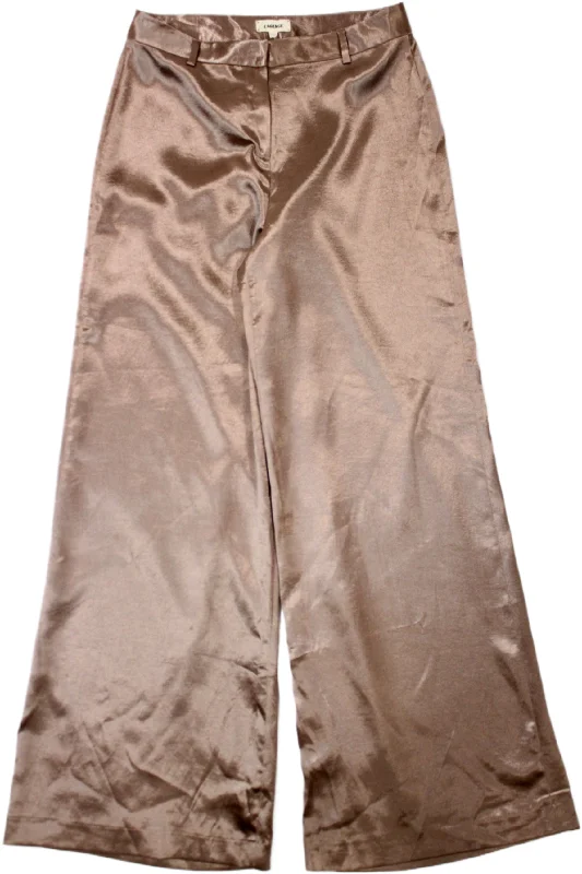 Custom Name Joggers-L'Agence - Satin Pants