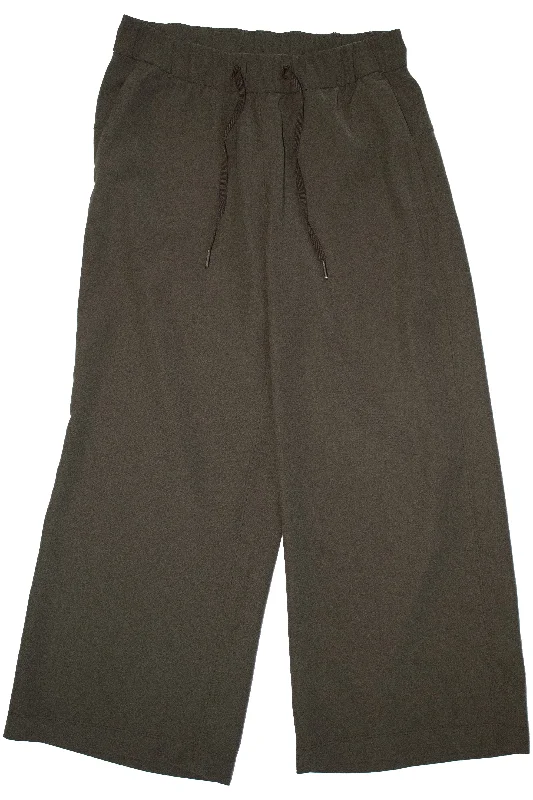 High-waisted Wide-leg Pants-Lululemon - Track Pants