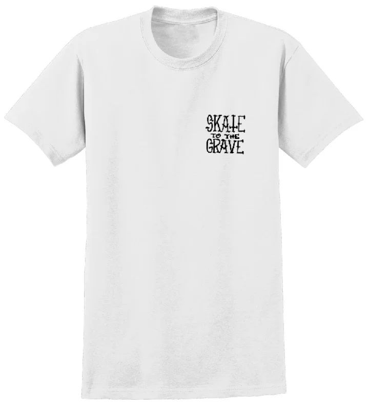 Sports Team T-shirt-Skate to the grave tee