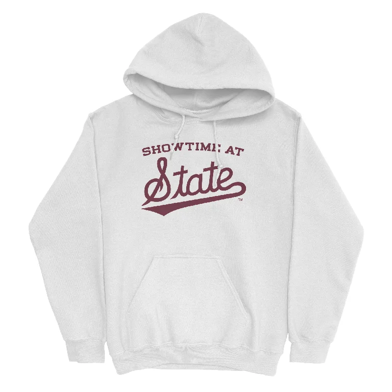 High-neck Hoodie-MISS STATE FOOTBALL: Showtime at State Hoodie