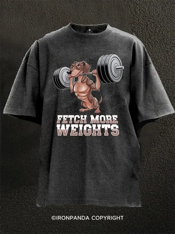 High-quality Cotton T-shirt-Lifting dogs Washed Gym Shirt