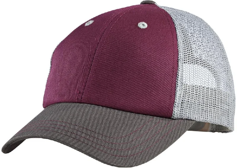 Maroon/Charcoal/Grey