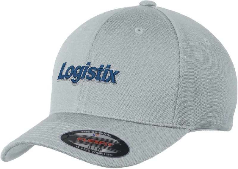 Classic Black Hat-Sport-Tek Flexfit Cool & Dry Poly Block Mesh Cap