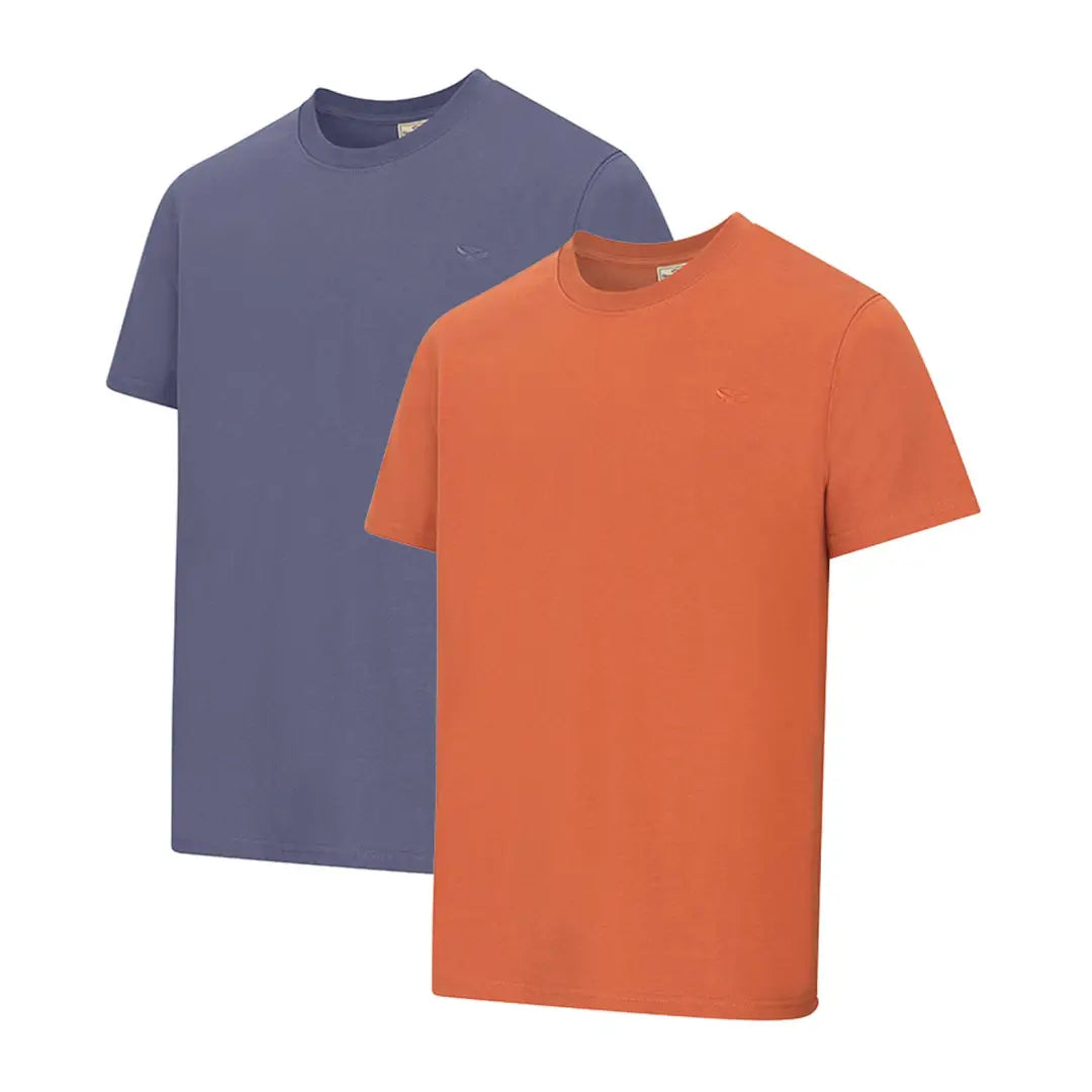 Printed Oversized T-shirt-Hoggs Of Fife Sandwood T-Shirts 2 Pack