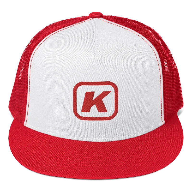 Fashionable Fedora Hat-KL 5-Panel Trucker Cap