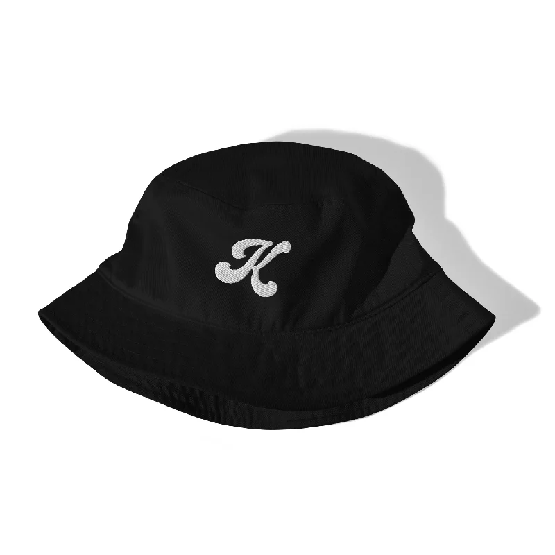 Cool Graphic Baseball Hat-K Organic bucket hat