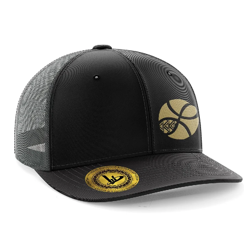 Cool Camo Hat-LEAF LOGO // TRUCKER HAT