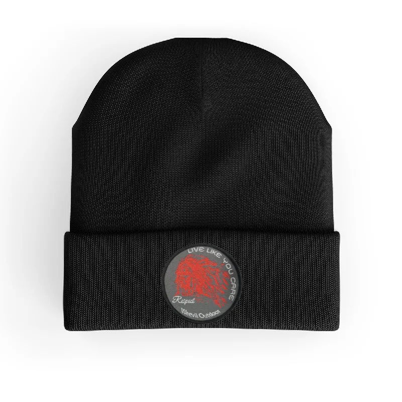 Trendy Straw Hat-Logger Cuff Beanie // OSFA