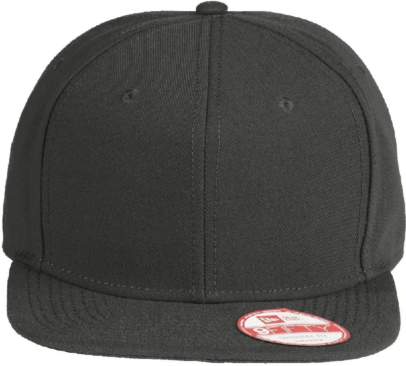 Vintage Newsboy Hat-New Era Original Fit Flat Bill Snapback Cap