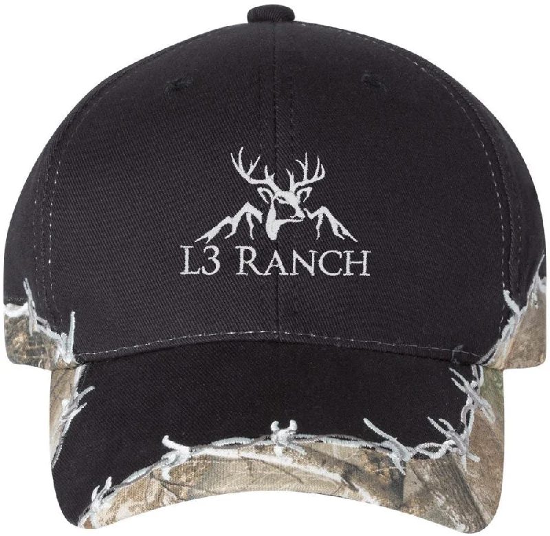 Waterproof Outdoor Hat-Outdoor Cap Camo Cap with Barbed Wire