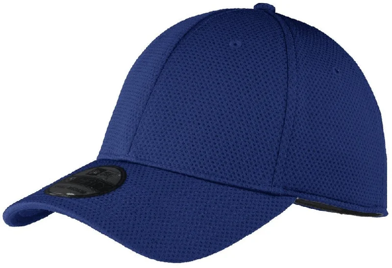 Custom Embroidered Baseball Hat-OUTLET-New Era Tech Mesh Cap