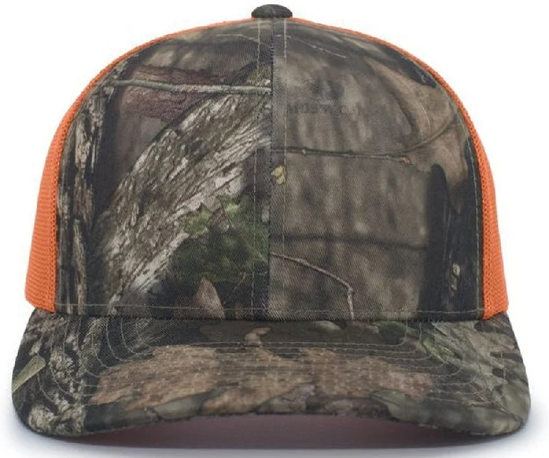 Soft Wool Hat-OUTLET-Pacific Headwear Camo Snapback Trucker Cap