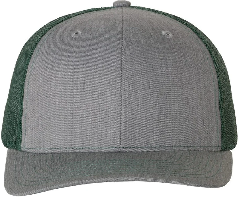 Heather Grey/Dark Green