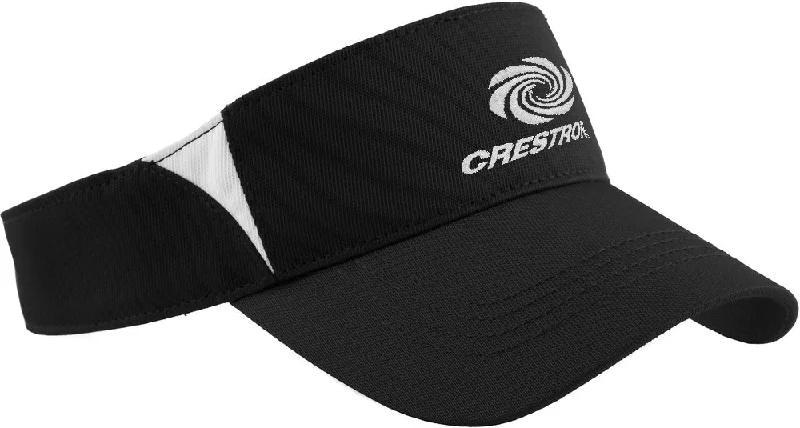 Casual Dad Hat-Sport-Tek Dry Zone Colorblock Visor