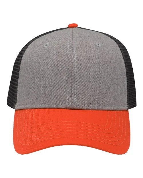 Heather Grey/Charcoal/Orange