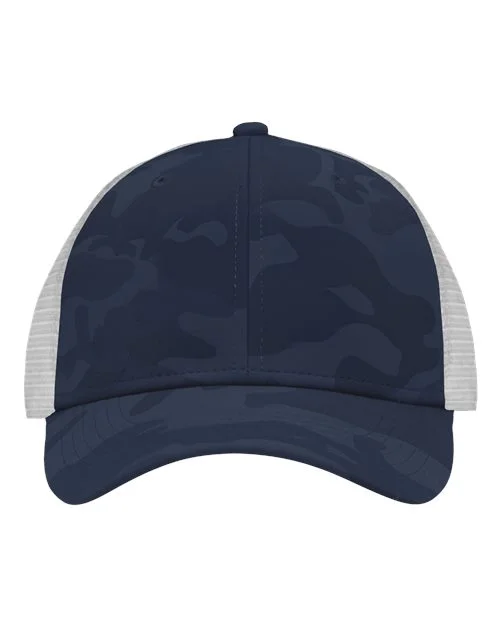 Navy Camo/White