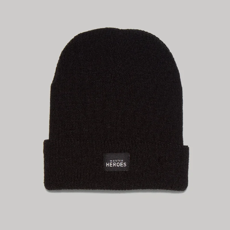 Adjustable Fit Hat-Wasted Heroes - Beanie - Black