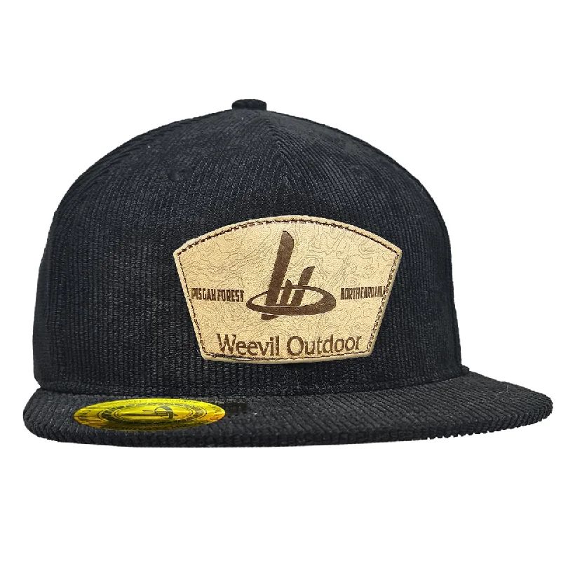 Retro Baseball Hat-BLACK MTN HAT // CORDUROY